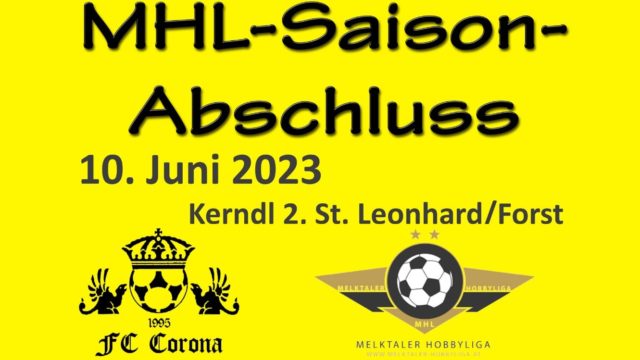 Saisonabschlussfeier und Cupfinale